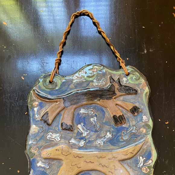 Pottery plaque - Picture 3 of 3